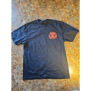Gildan Hammer Graphic Black T-Shirt Scary Clown top ex‎ condition (B11)